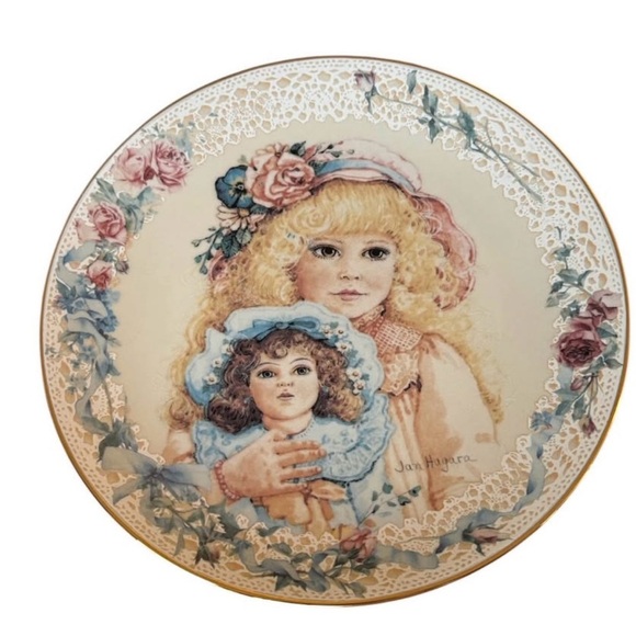 Hamilton Collection Jan Hagara "Dear To My Heart" Collection - 3 Plate Set  1990 - Picture 4 of 7